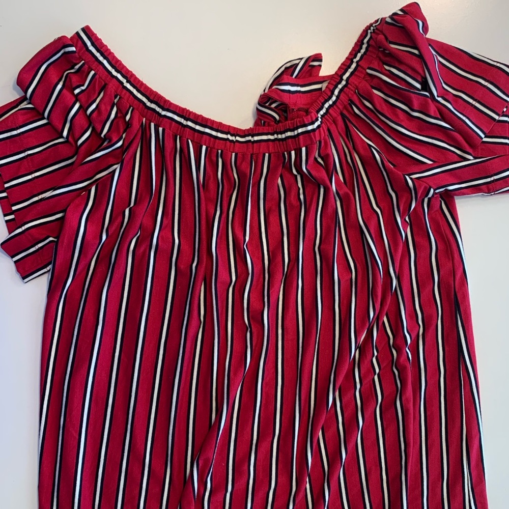 Off the Shoulder Top with tie back